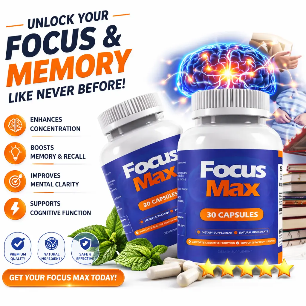 FocusMax Cognitive Support Supplement